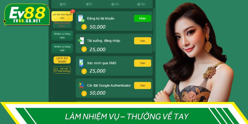 Hoàn thành nhiệm vụ đơn giản